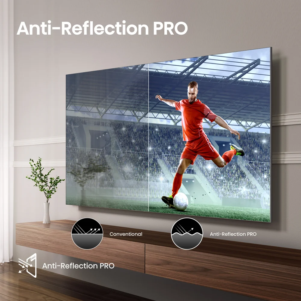 Hisense Televizor 55U8Q 55", MiniLED, 4K UHD, 165 Hz, Smart, Vidaa, Crni