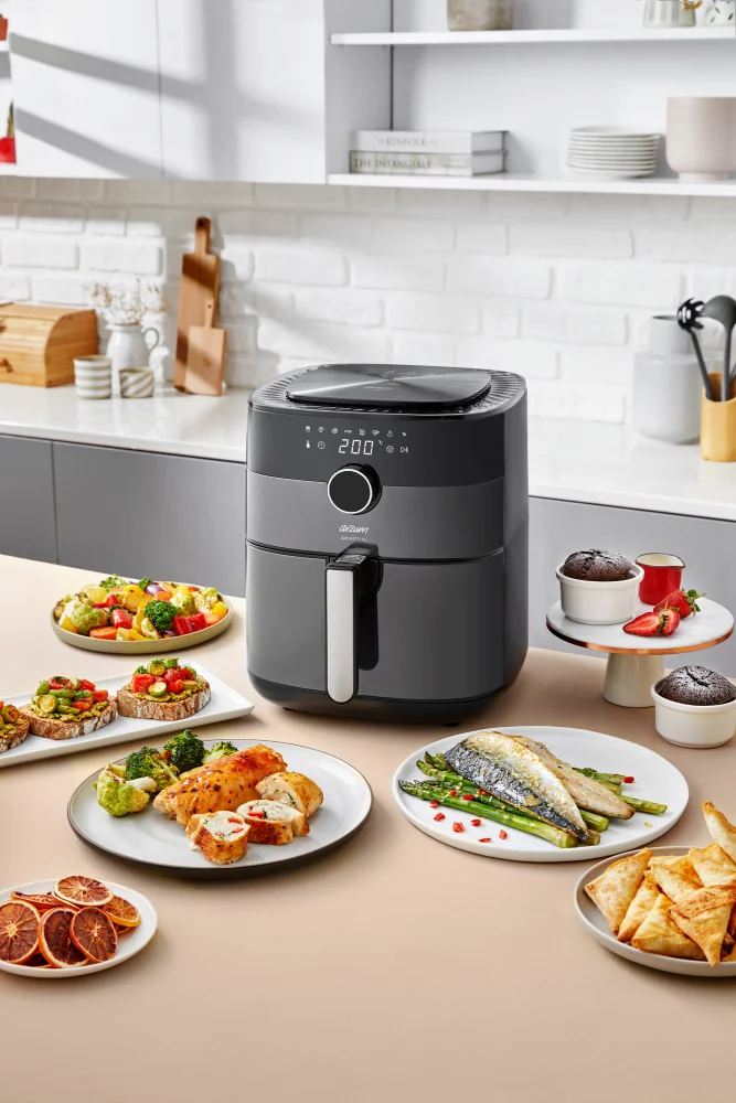 Arzum Air fryer Airtasty Xl AR2091-2300, 6L, 1750W, Hrom